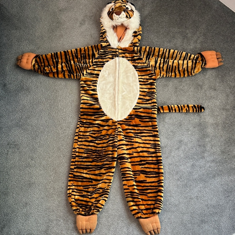 Chosun International Inc. Tiger Striped Kids One Piece Costume